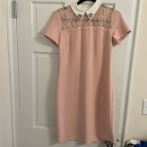 Karl Lagerfeld embellished collar dress